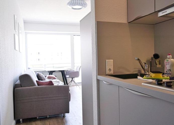 Seepferdchen - Kuscheliges Apartment Mit Meerblick-Balkon วังเกร์โอเกอ ภายนอก รูปภาพ