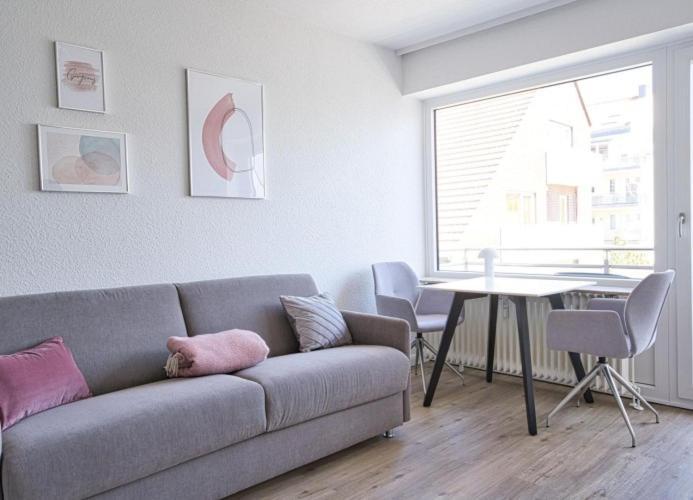 Seepferdchen - Kuscheliges Apartment Mit Meerblick-Balkon วังเกร์โอเกอ ภายนอก รูปภาพ